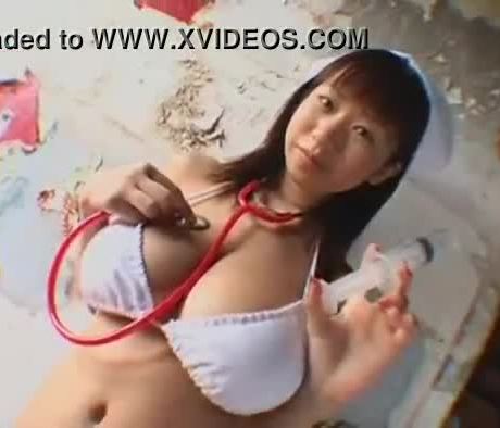 Sexy Nurse Cosplay starring Rio Natsume